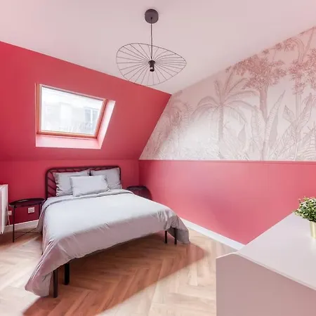 Loft Design Proche Paris Lägenhet *