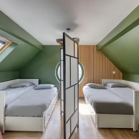 Loft Design Proche Paris Lägenhet